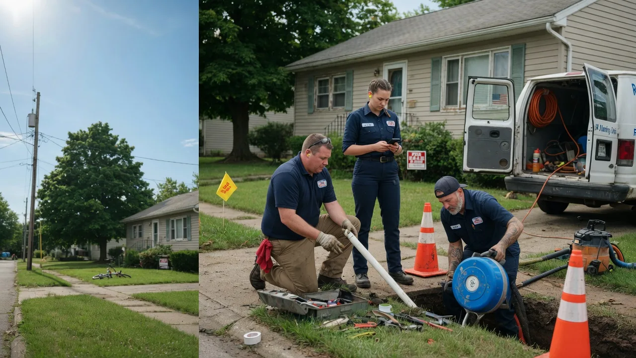 Sewer Line Repair in Rochelle, IL near me